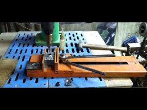 Самодельные быстрозажимные тиски для сверлильного станка