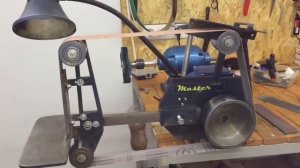 Гриндер под ленту 1500/50 мой новый помощник!