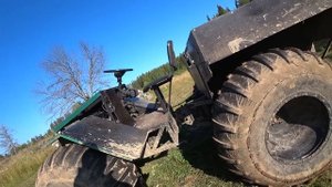 Обзор моего караката "Аллигатор". Посетил таёжный посёлок. Аномальная засуха, пересохшие водоёмы.