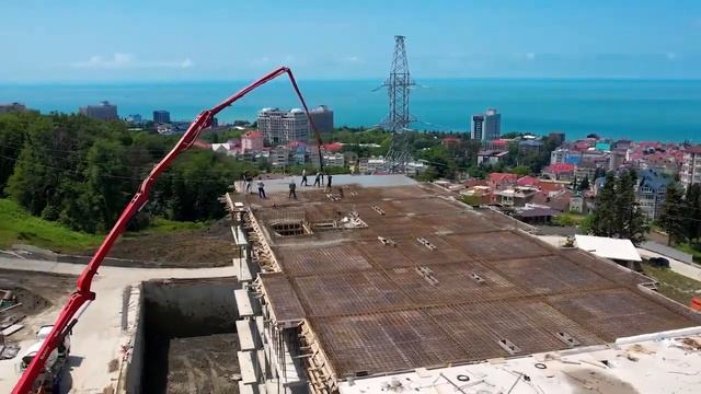 Ход строительства ЖК «Оливия». Июнь 2023.