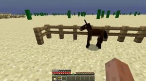 Мул в Minecraft