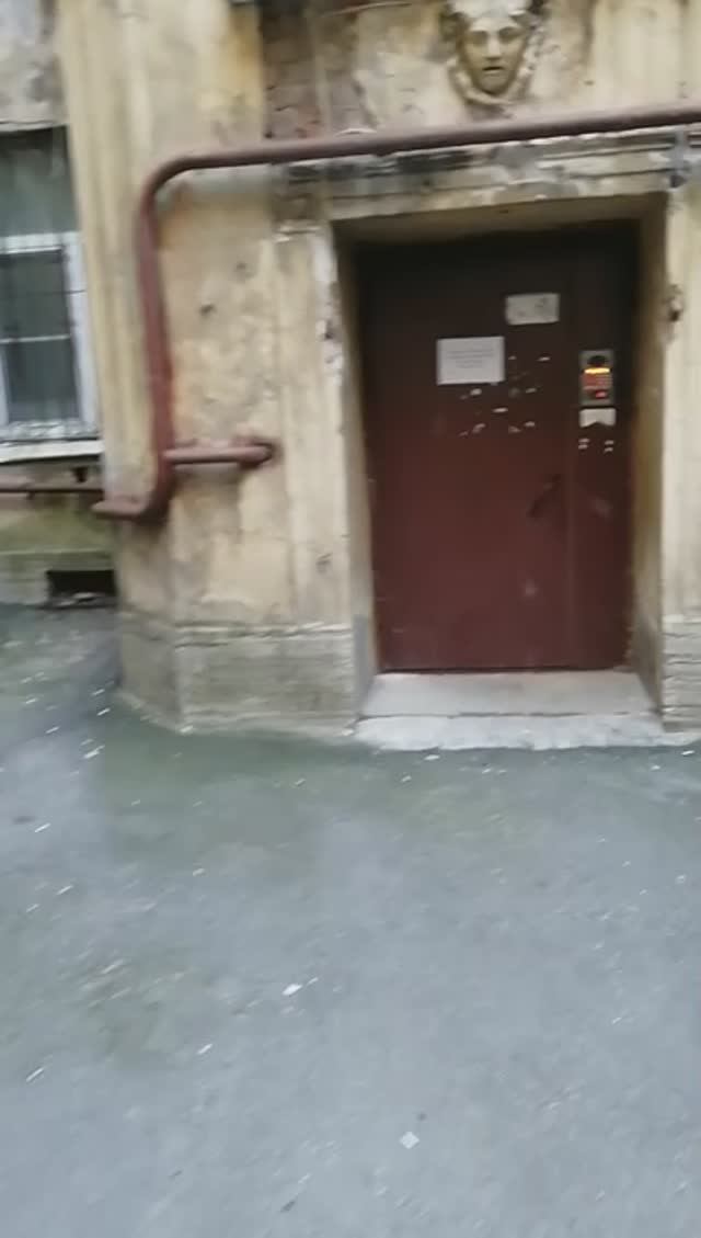 Парадная во дворе. Моховая, 28. Доходный дом А. И. Резанова - Доходный дом страх. общества "Россия"