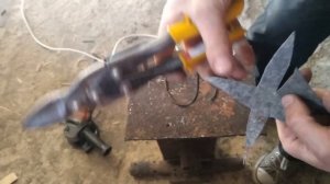 роза из металла своими руками, троянда з металу своїми руками,DIY metal rose