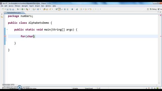 Write a java program to print alphabets? смотреть онлайн