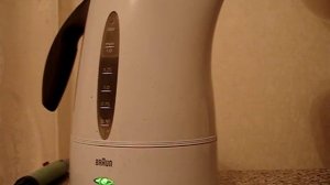 как работает электрический чайник Braun
