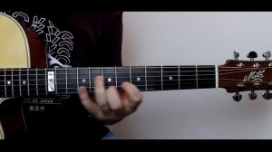 Душевно исполнил застольную песню на гитаре! Белым снегом / Фингерстайл / Табы и ноты для гитары