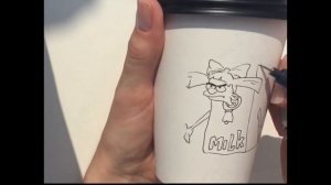 Coffee Art Hey Arnold! (бумажные стаканчики)