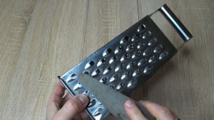Как заточить кухонную тёрку 3 способа! Как наточить тёрку в домашних условиях!Трёт как сумашедшая