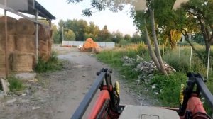 Готовимся к зиме. 2021 год. укладка сена, сеновал.