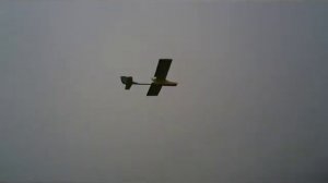 Полёт самолета с толкающим винтом 8 02 13