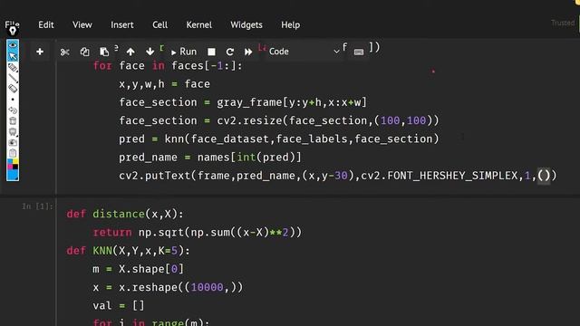 Face Recognition Using KNN Part 4 - (Machine Learning) смотреть онлайн