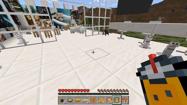 Котокафе Майнкрафт /мод на фастфуд /еда Майнкрафт смотреть онлайн