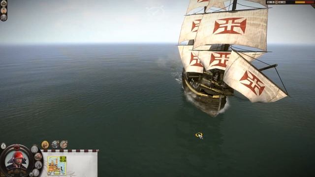 Total War: SHOGUN 2 1vs1: Nanban Trade Ship vs The Black Ship ...