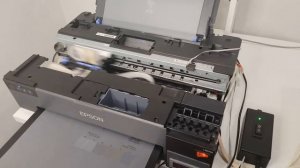 Обзор. Электронный блок управления рулонным носителем для DTF принтера Epson L18050