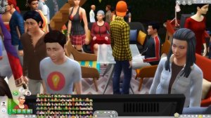 Я поселил 100 симов в маленький дом - The Sims 4