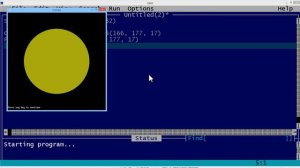 QBasic Tutorial 54 - Making QBasic Smile By Drawing A Face - QB64
