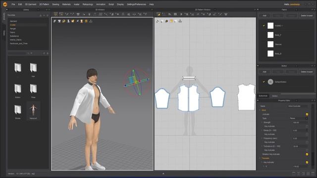 Light and Wind Controller | Lesson 21 | Chapter 3 | Marvelous Designer Fundamentals смотреть онлайн