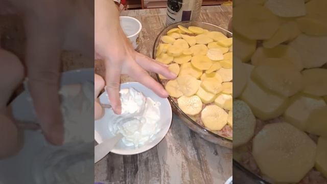 картофельная запеканка с фаршем