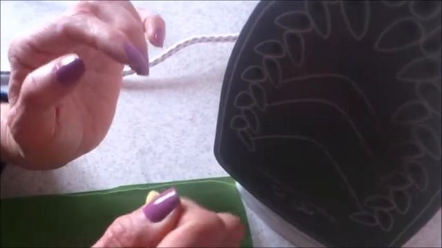Мимоза из зефирного фоамирана Часть 1
