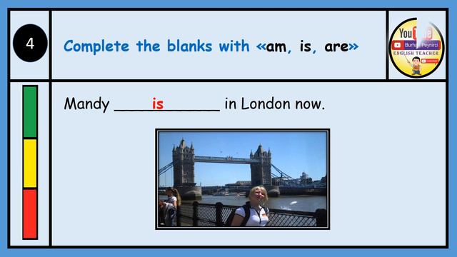 Verb To be, am is are exercises with answers + PDF - Easy English Lesson смотреть онлайн