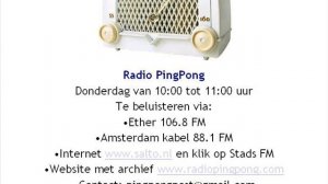 Radio PingPong 25-01-2007, deel 4