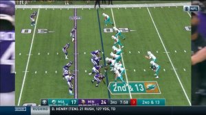 Every Ryan Tannehill Dropback - Week 15 at Minnesota Vikings