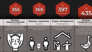 Сравнение Вероятностей: ФОБИИ