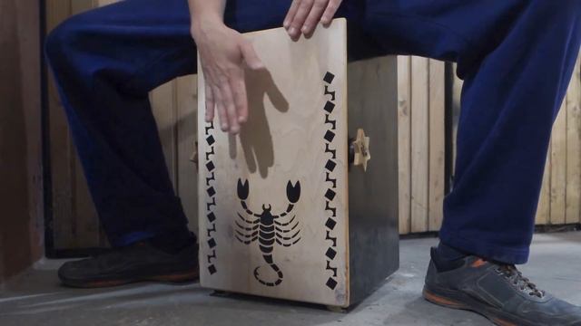 Кахон (cajon) Scorpio - машинка регулювання пружин ззовні + регулятор баса | Етно Світ / Ethno Worl смотреть онлайн