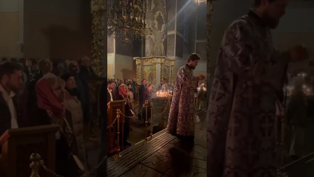 Всенощное бдение в четвертую Неделю Великого поста🕯️