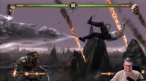 КТО САМЫЙ ТУПОЙ В MORTAL KOMBAT - Реакция на Emerald Weapon