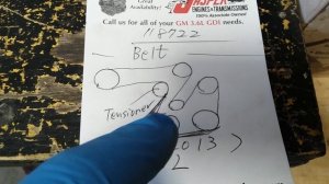 KIA OPTIMA 2.4L. / Drive belt replacement