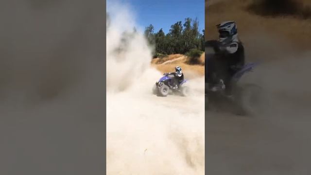 Yamaha Raptor 350 - Donuts