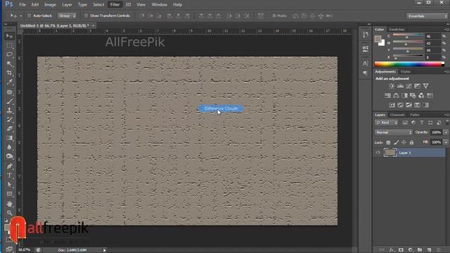 Concrete Floor Texture Effect | Concrete Texture Background | Adobe Photoshop смотреть онлайн