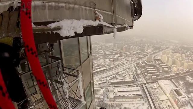 Высотный монтаж на Останкинской башне