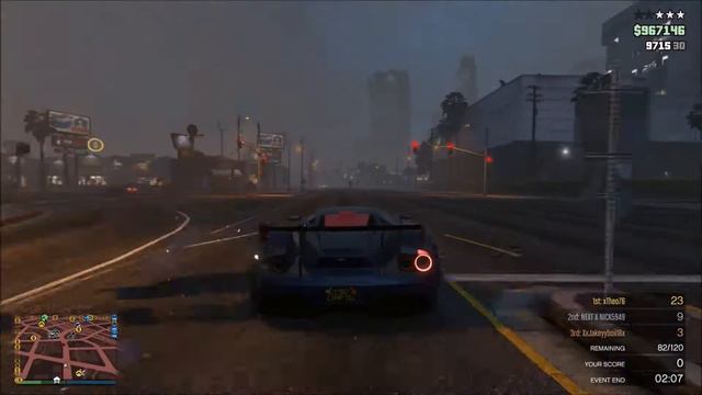 GTA 5: Vapid FMJ - Escaping the Police - It's actually not that bad... смотреть онлайн
