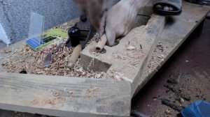 Простой свисток из дерева своими руками