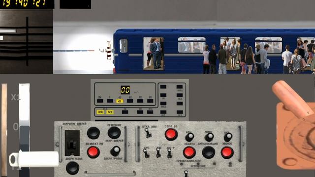 Симулятор Нижегородского метро 2D. проехал все станции смотреть онлайн