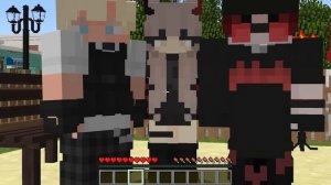 ? Майнкрафт но МЫ Семья ХУЛИГАНОВ!