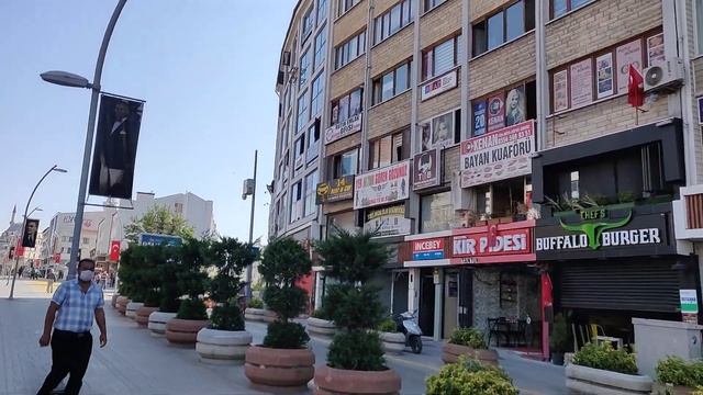 Walking Turkey Bolu city : Turkey Walk Trip Downtown Bolu