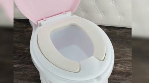 Детский унитаз с мягким сиденьем видеообзор