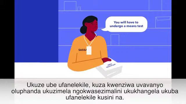 #1 Who qualifies for a social grant (Xhosa) смотреть онлайн