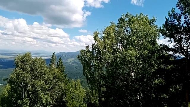 Белокуриха, вид с подъёмника.