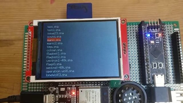 ZX Spectrum 4 - ESP32 - Using USB2Serial board for Keyboard Input смотреть онлайн