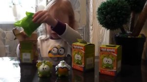 АМ НЯМ Cut the Rope СВИТ БОКС НОВИНКА Коробочки Сюрпризы Sweet Box OM NOM surprises opening