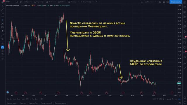Gossamer bio (GOSS) банкрот? Стоит ли покупать акции компании в 2021 году? смотреть онлайн