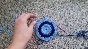 Вязаные домашние сапожки крючком. Часть 1