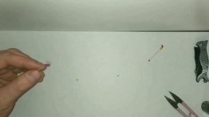 Мормышка из бисера (верхняя, дополнительная) снасть