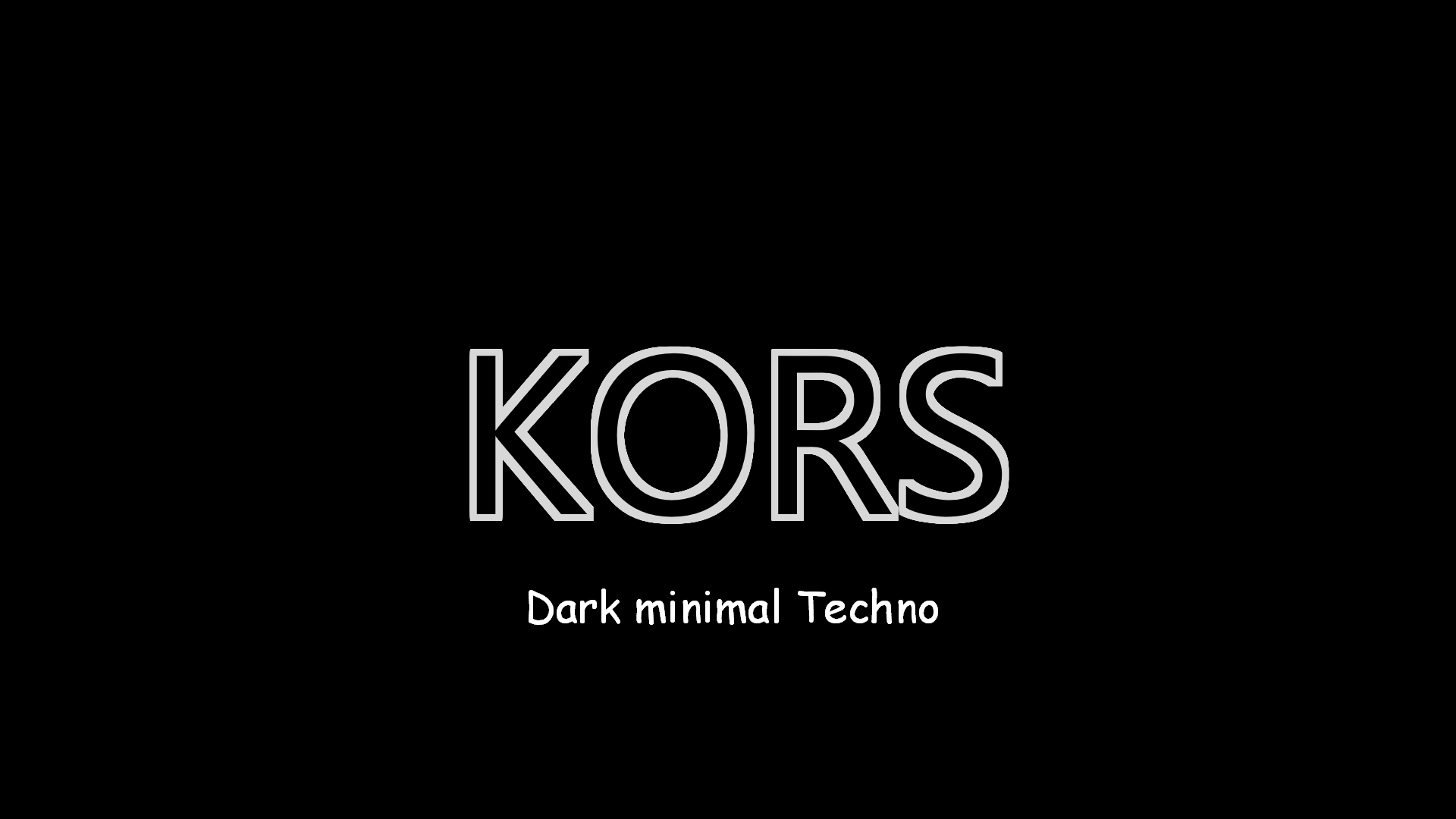 KORS | Dark minimal Techno | Dj mix