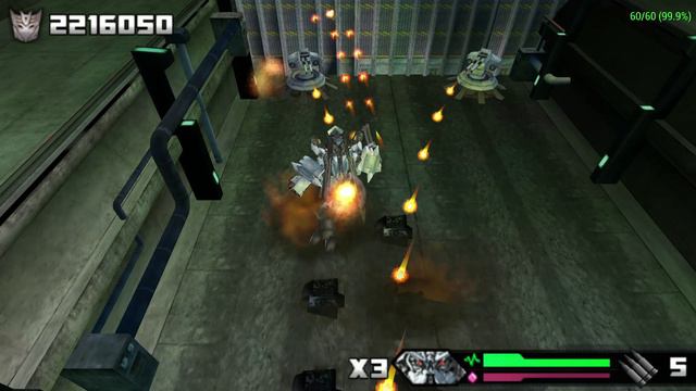 Transformers Revenge Of The Fallen PSP Часть 6 Северная Антлантика/Босс Айронхайд