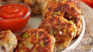 Как вкусно спрятать овощи.) 
КОТЛЕТЫ ИЗ ФАРША С КАБАЧКОМ И БАКЛАЖАНОМ